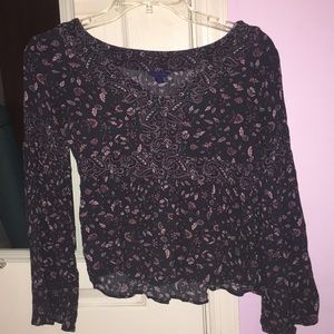 Floral Aeropostale shirt
